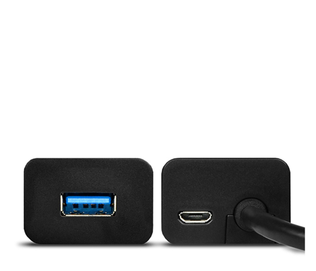 Axagon HUE-S2B, 4x USB 5Gbps CHARGING hub, micro USB, USB-A 30cm - 1353428 - zdjęcie 4